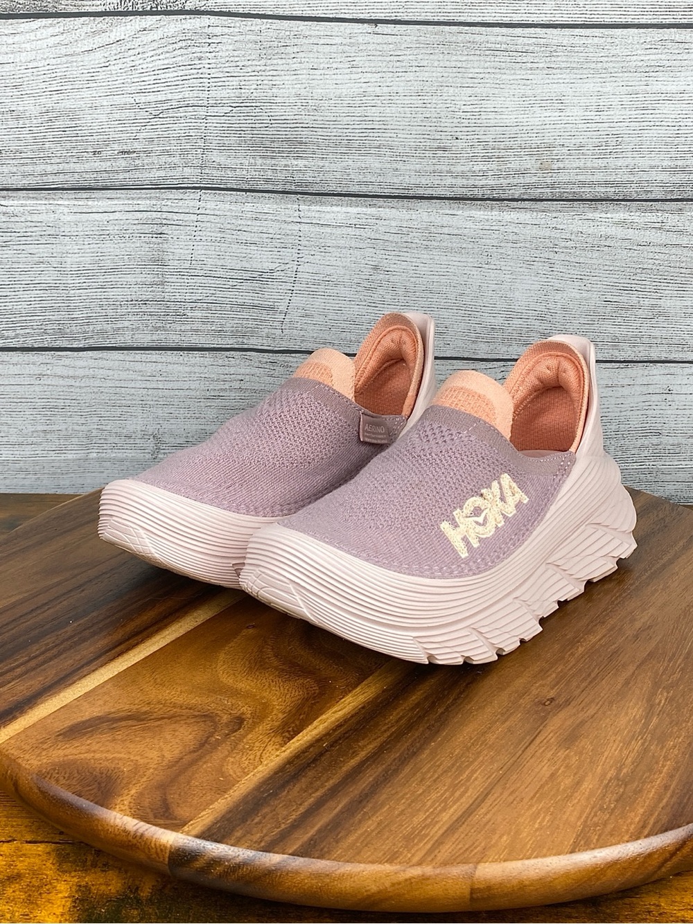 HOKA One One Restore TC Aerino Quartz Sand Women’s Recovery Shoes Size 6 - Picture 2 of 12